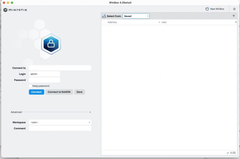 Mikrotik releases Apple Mac native App